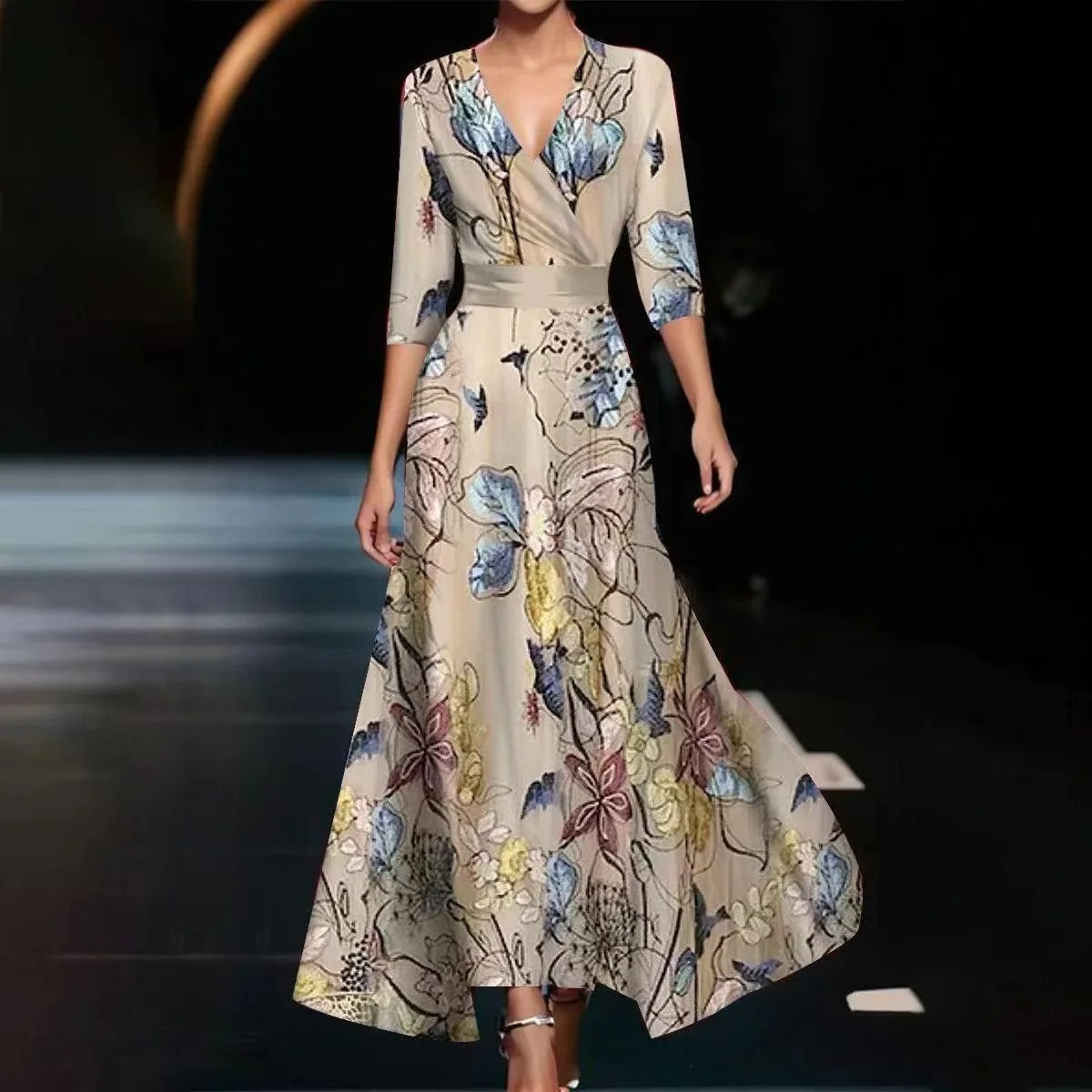 Yssa - Chic Floral Dress