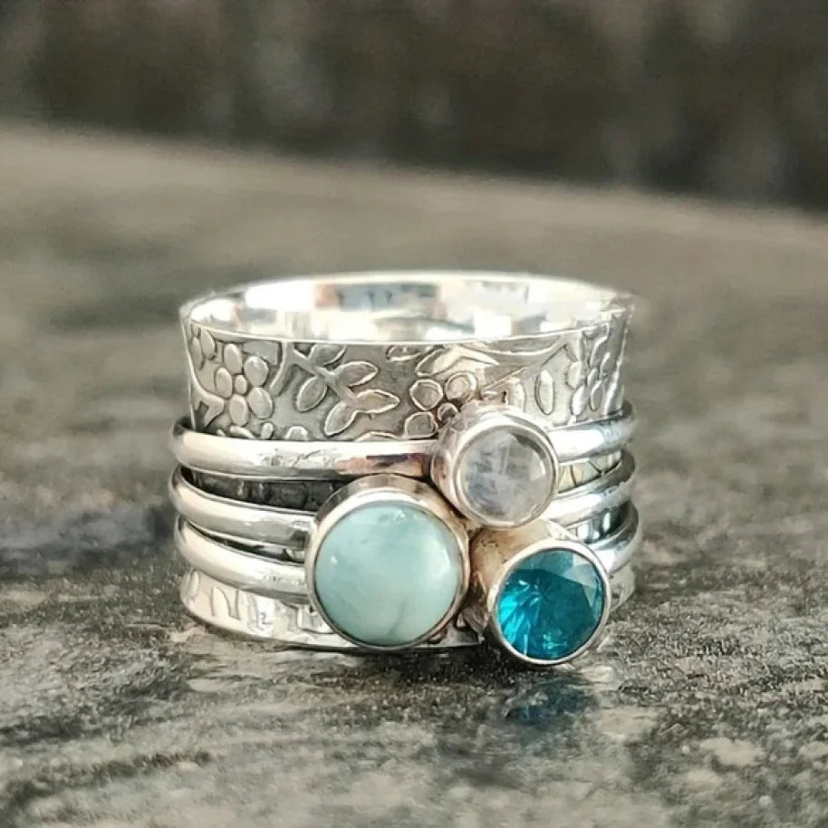 Brienne – Blue Stone Ring